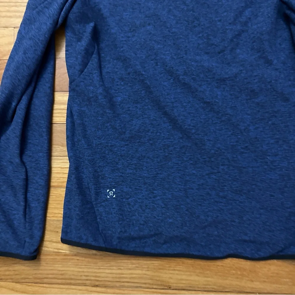 Lululemon Surge Warm Full Zip Hooded Jacket Blue